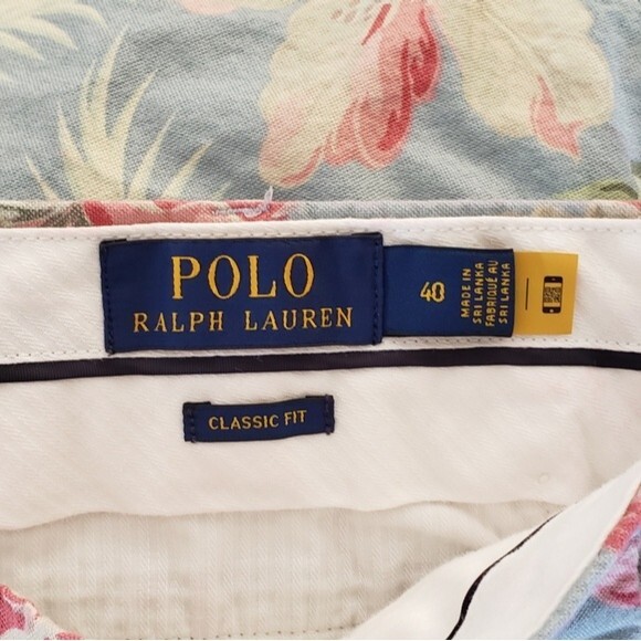 Polo Ralph Lauren Blue Label Men's Floral Shorts Classic Fit Size 40 - Picture 3 of 7